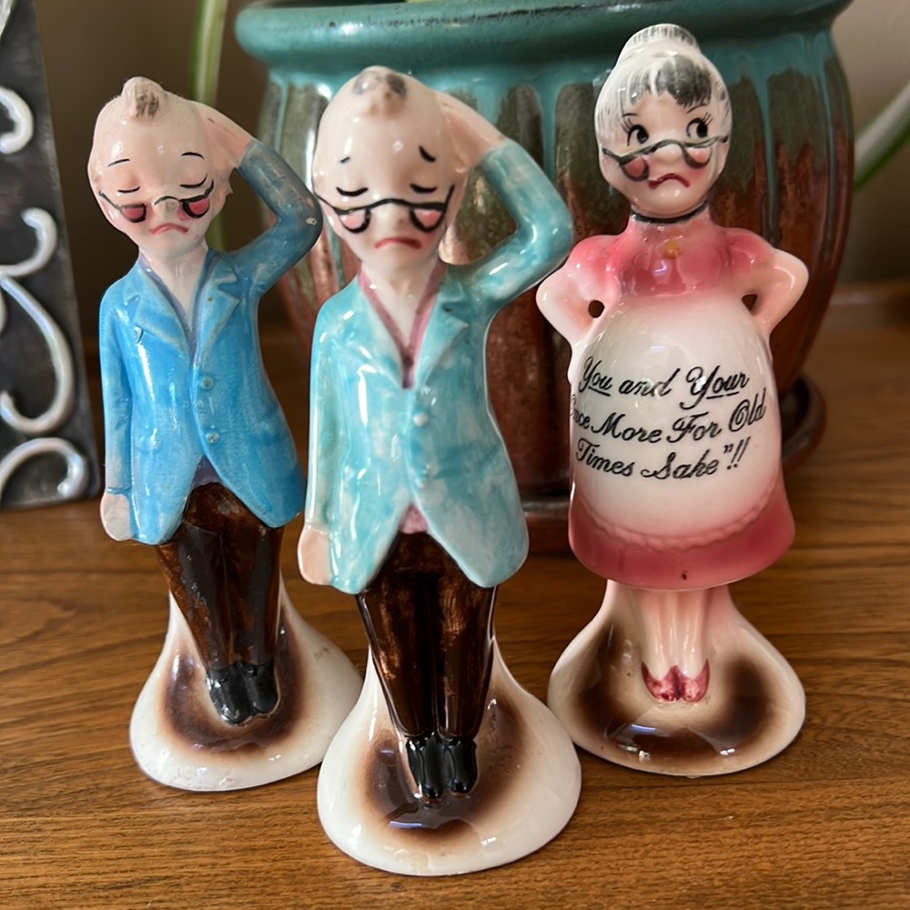 Vintage Salt and Pepper Shakers